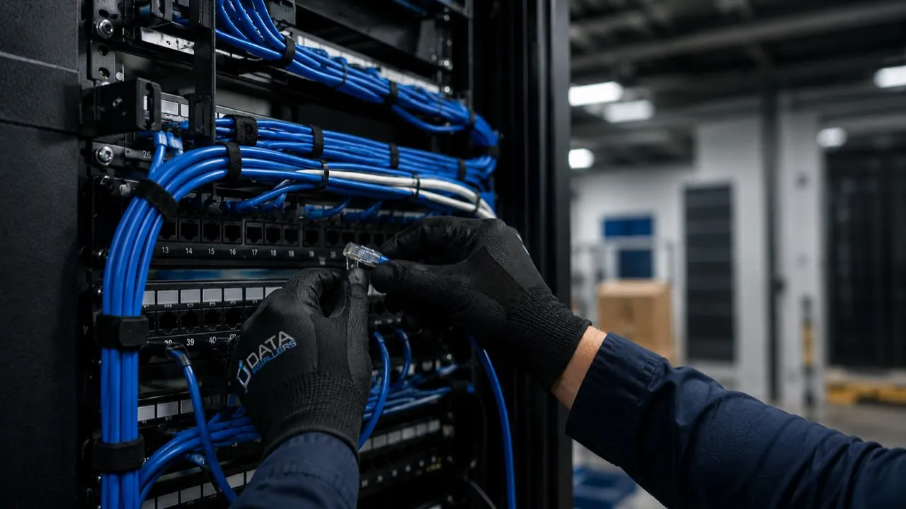 Structured cabling installation