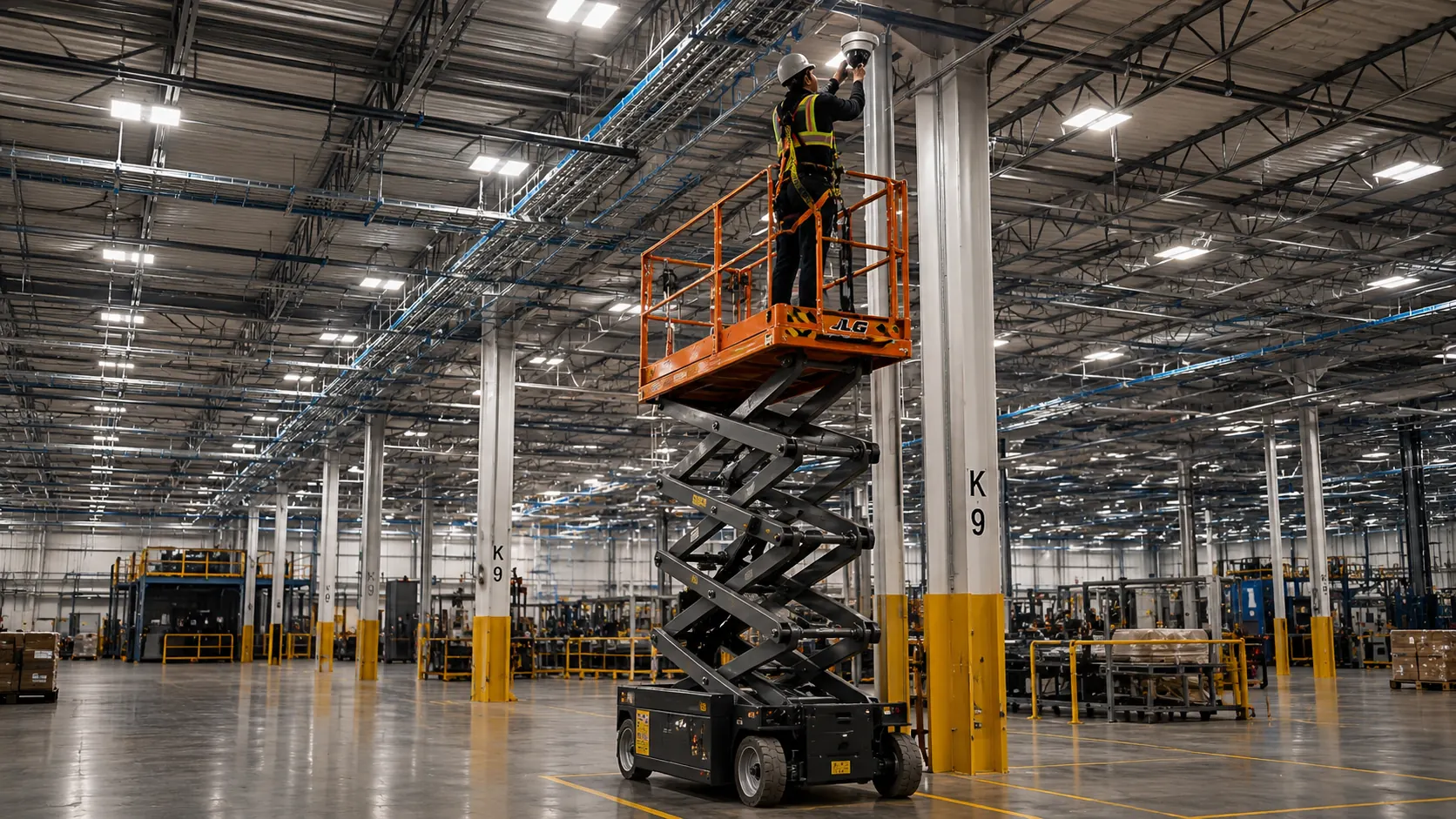 Industrial high-bay facility